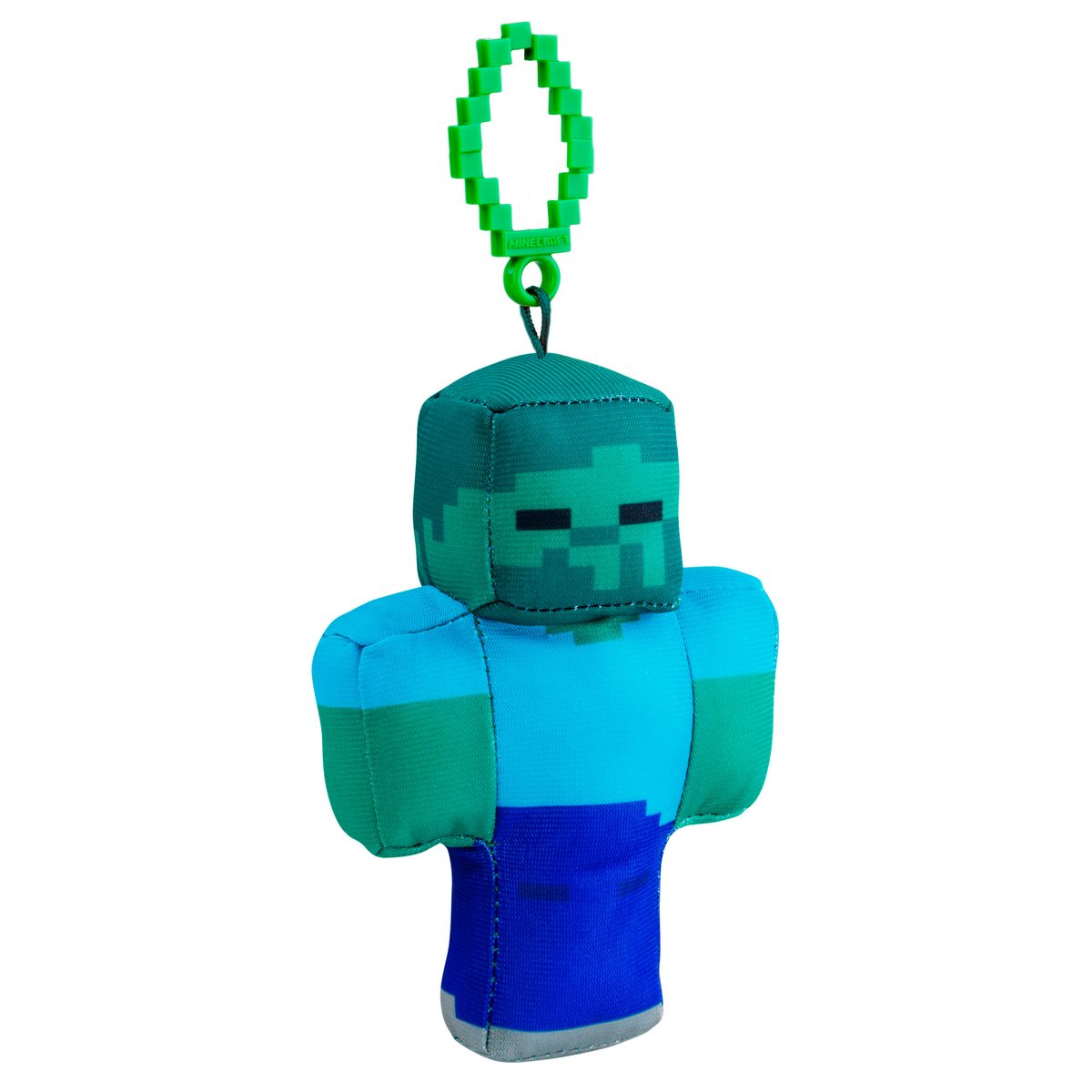 Peluche Con Clip Minecraft - Zombie